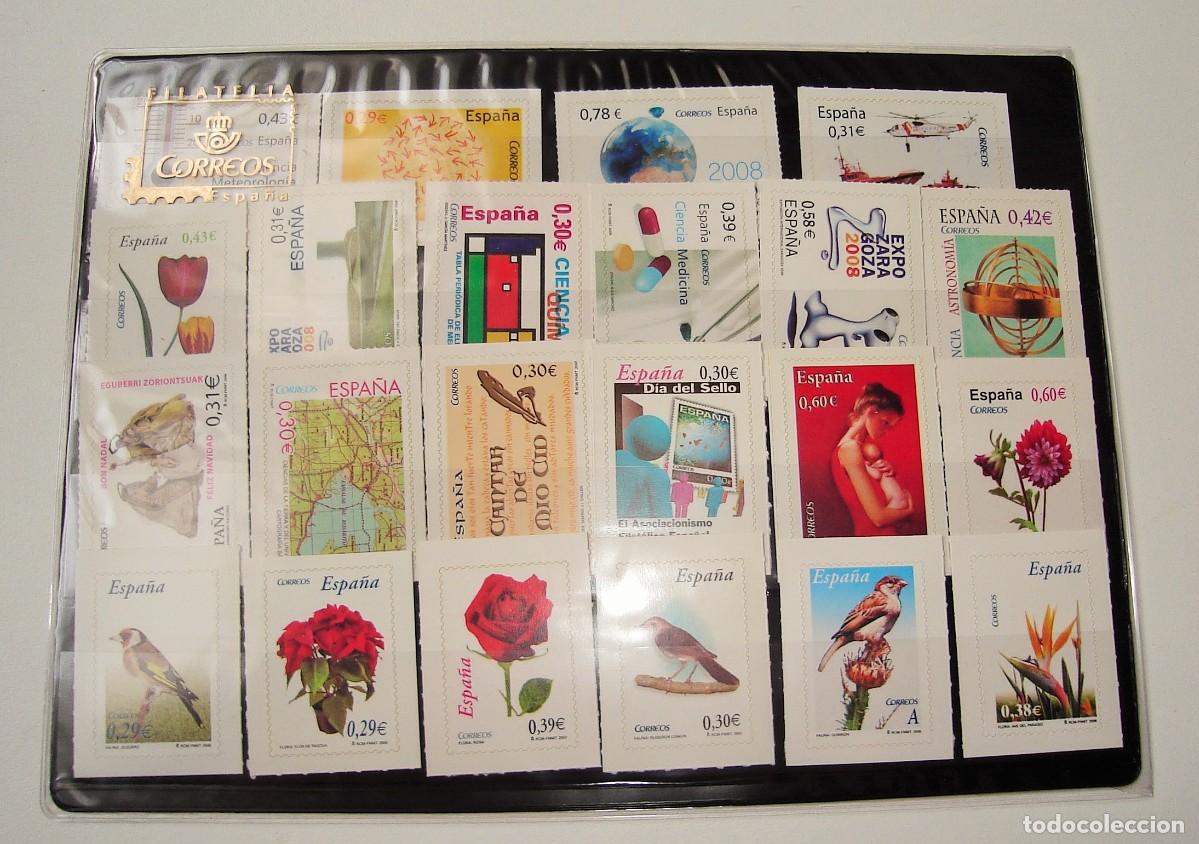 Sellos: COLECCION LOTE DE SELLOS DE EURO CORREOS VALOR FACIAL 18,24 EUROS LOTE 50