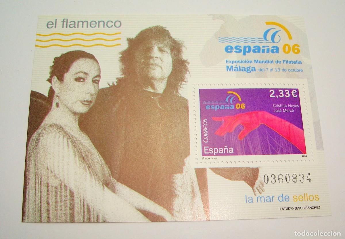 Sellos: FILATELIA CORREOS PLIEGO SELLOS EL FLAMENCO LOTE 86