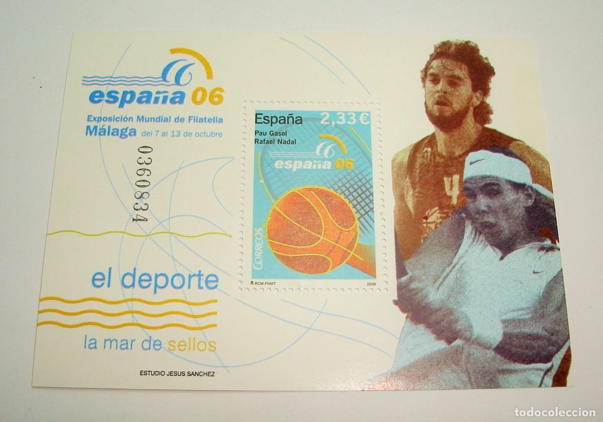 Sellos: FILATELIA CORREOS PLIEGO SELLOS EL DEPORTE LOTE 90