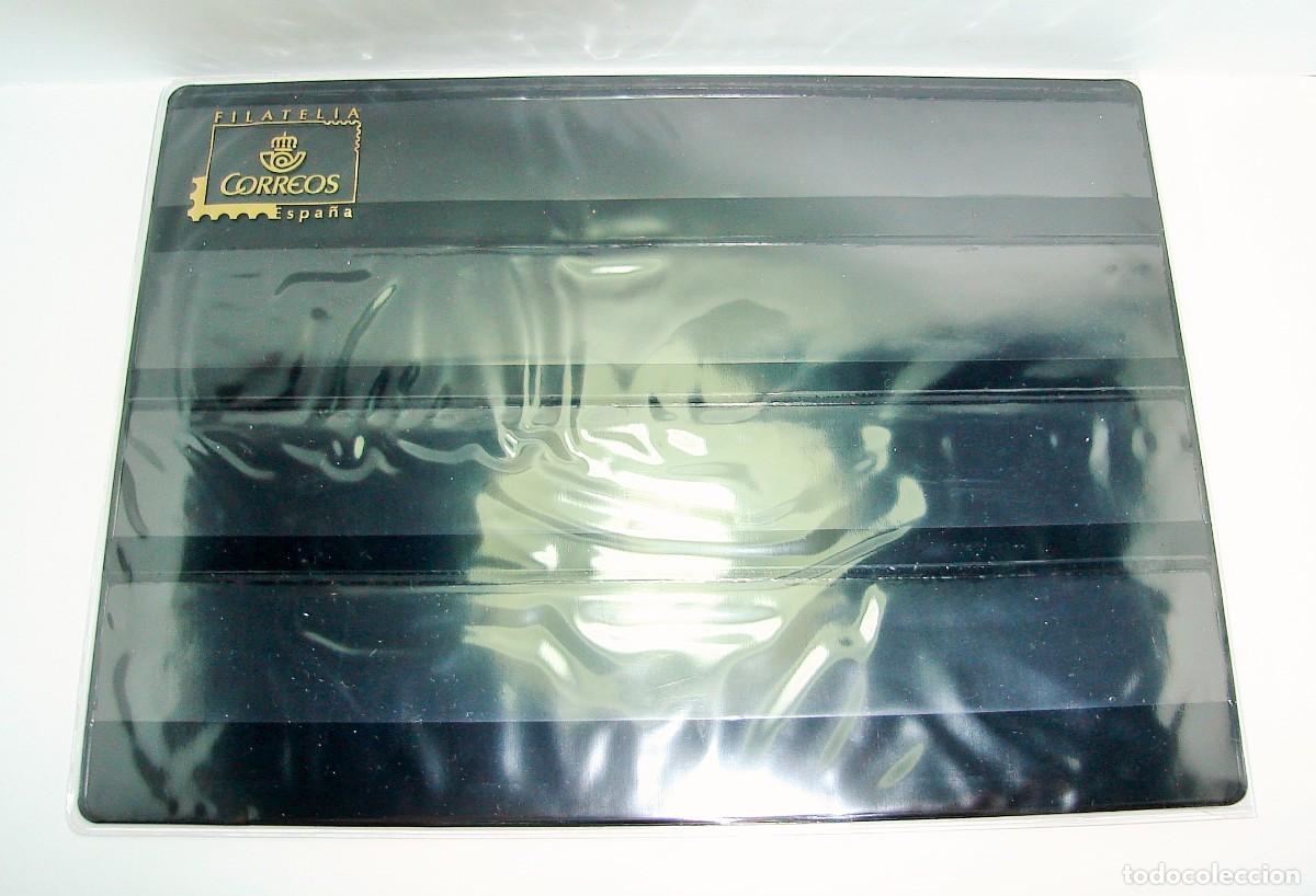 Sellos: FILATELIA CORREOS ESTUCHE FUNDA PARA GUARDAR Y PROTEGER SELLOS LOTE 99