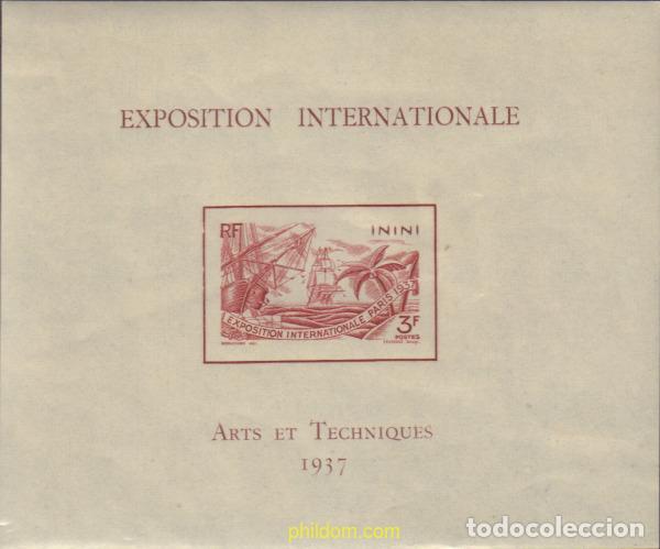 Sellos: 596589 HINGED ININI 1937 EXPO DE PARIS - Foto 1