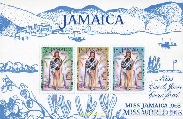 Sellos: 175674 MNH JAMAICA 1964 MISS MUNDO 1963