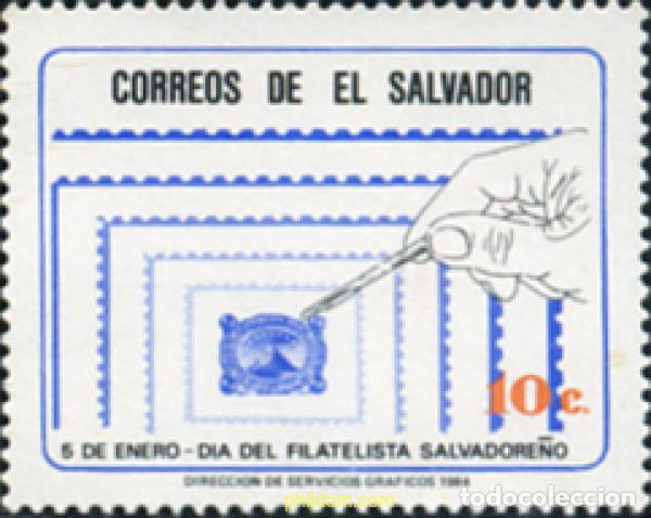 Sellos: 359117 MNH EL SALVADOR 1984 DIA DE LA FILATELIA