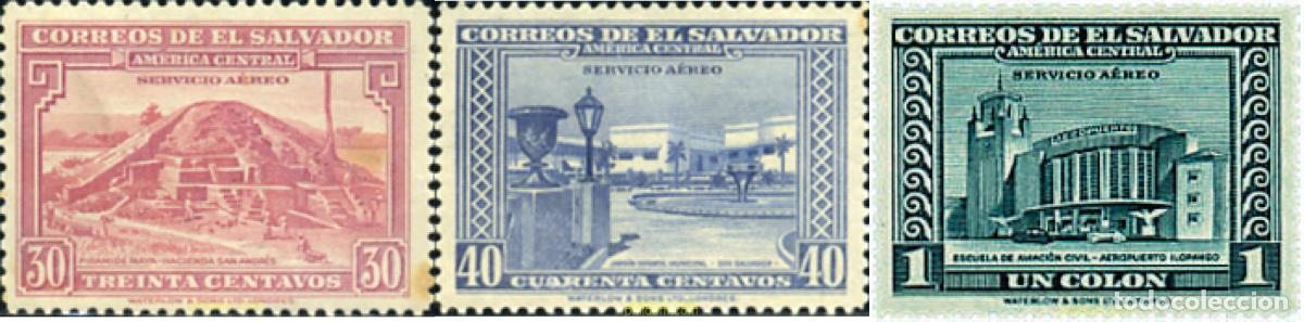 Sellos: 622961 MNH EL SALVADOR 1944 MONUMENTOS