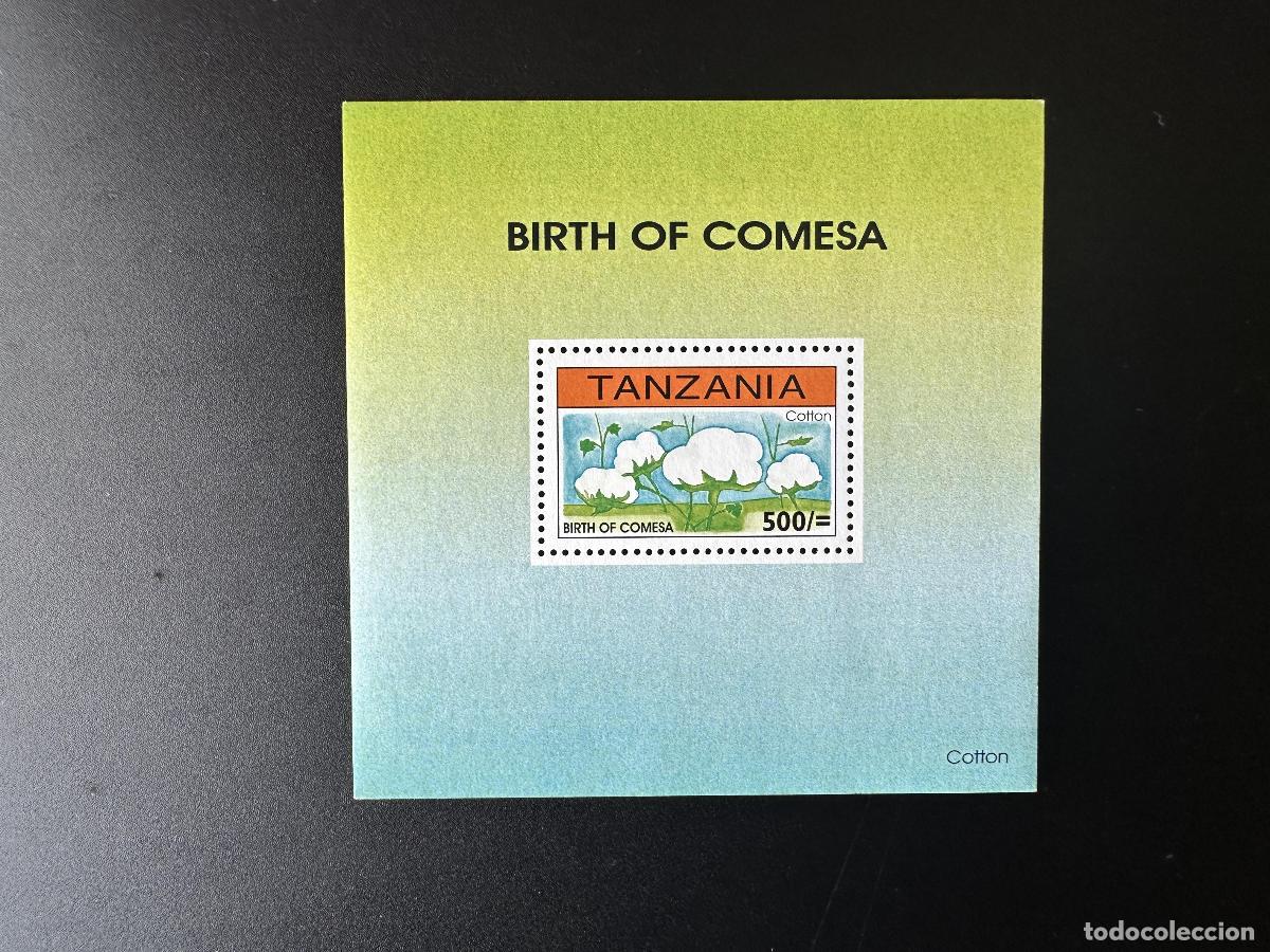 Sellos: Tanzania 1996 Mi. Bl. 344 COMESA Agricultura algodonera Econom&iacute;a &Aacute;frica