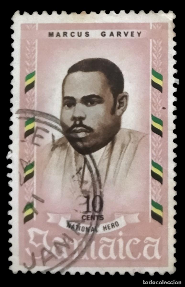 Sellos: JAMAICA 1970 H&eacute;roes nacionales.USADO.