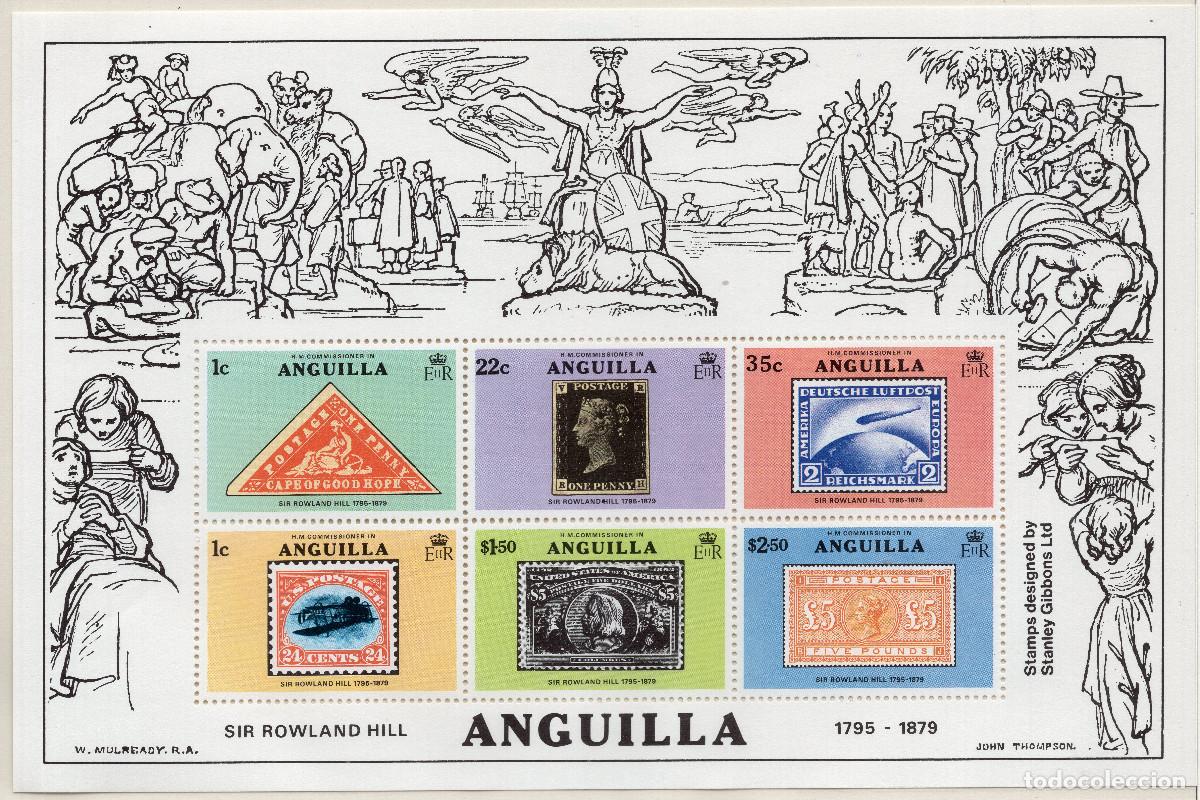 Sellos: ANGUILLA 1979 STAMP MCHEL AI BL25