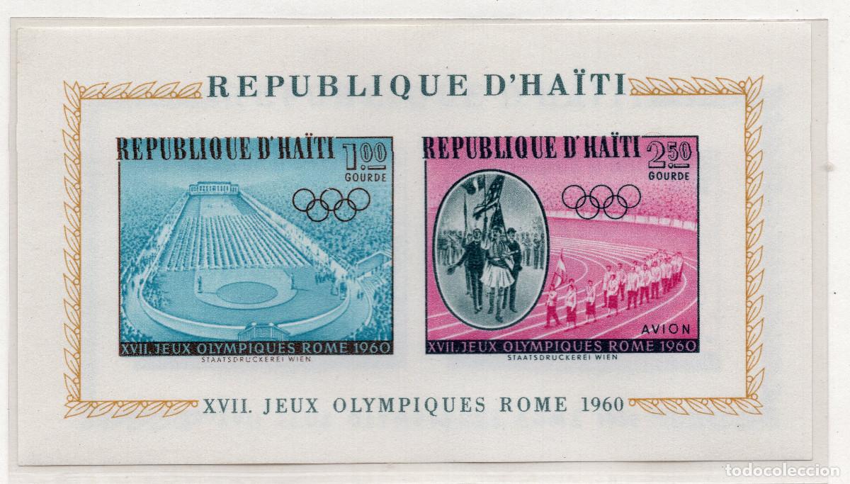 Sellos: HAITI 1960 STAMP MCHEL HT BL14
