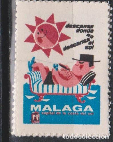 Sellos: LOTE A- SELLO VI&Ntilde;ETA MALAGA