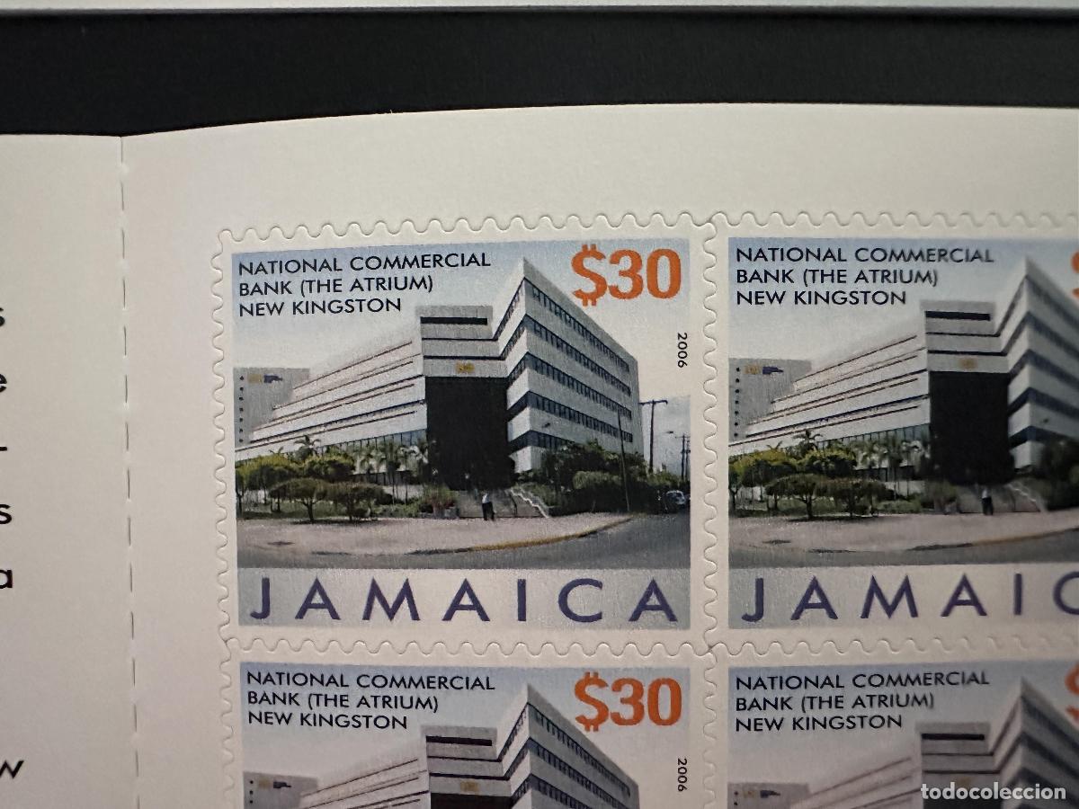 Sellos: Jamaica 2006 Mi. 1076 cuaderno National Commercial Bank RARE YEAR