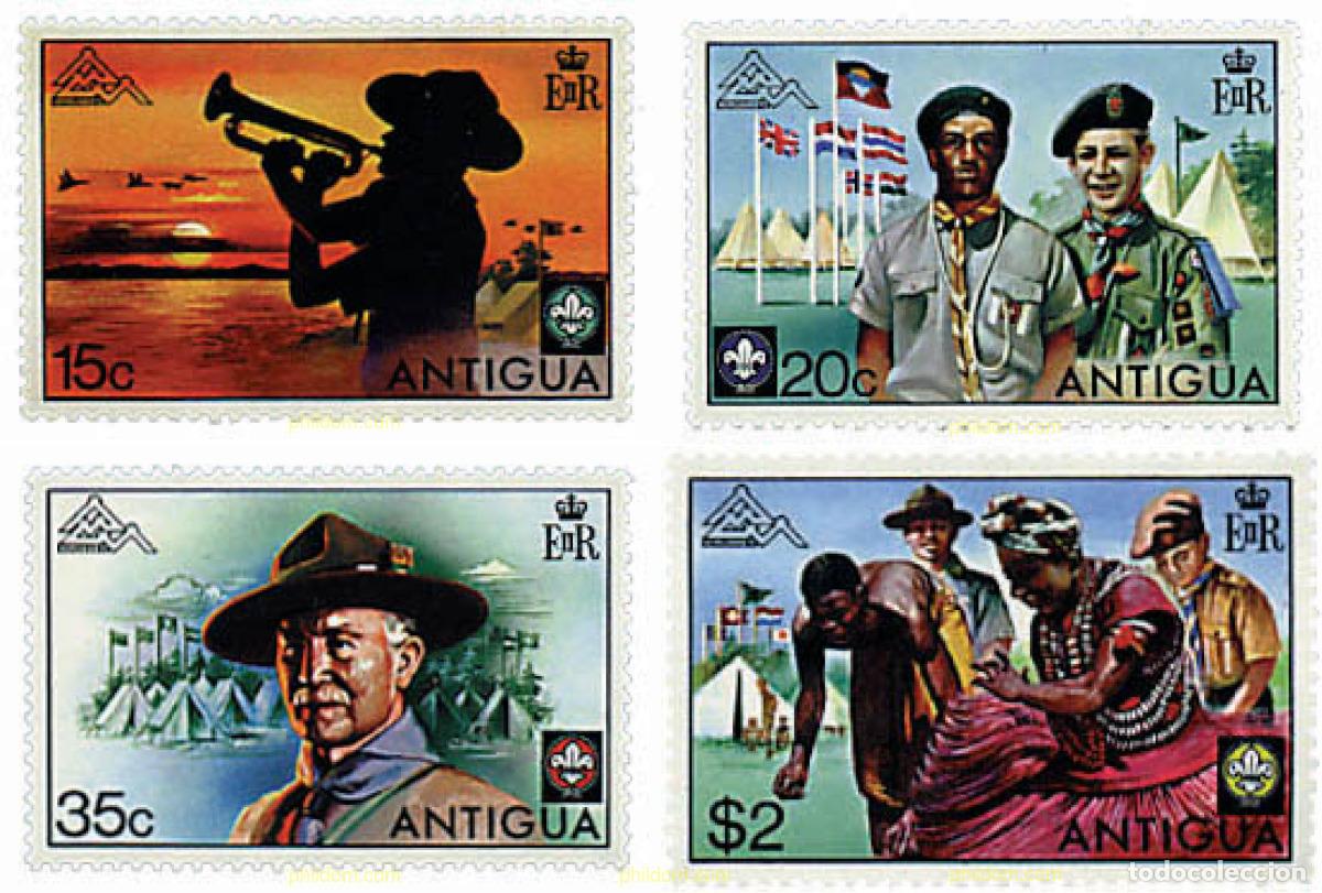 Sellos: 37861 MNH ANTIGUA 1975 14 JAMBOREE MUNDIAL EN NORUEGA