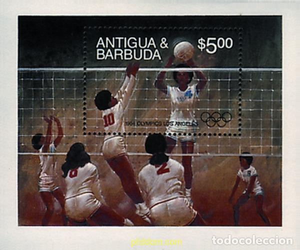 Sellos: 46731 MNH ANTIGUA Y BARBUDA 1984 23 JUEGOS OLIMPICOS VERANO LOS ANGELES 1984
