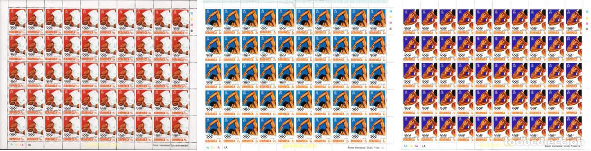 Sellos: 617615 MNH DOMINICA 1976 21 JUEGOS OLIMPICOS VERANO MONTREAL 1976