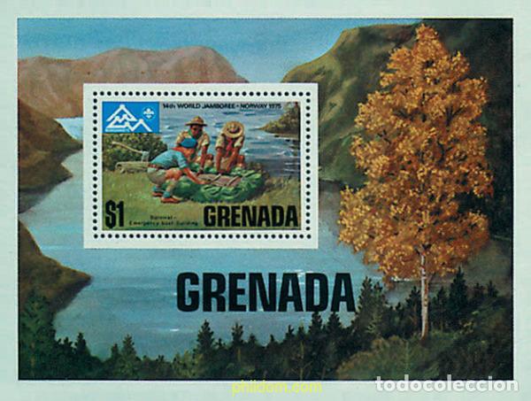 Sellos: 38187 MNH GRANADA 1975 14 JAMBOREE MUNDIAL EN NORUEGA
