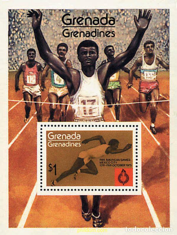 Timbres: 31901 MNH GRANADA GRANADINAS 1975 JUEGOS DEPORTIVOS PANAMERICANOS