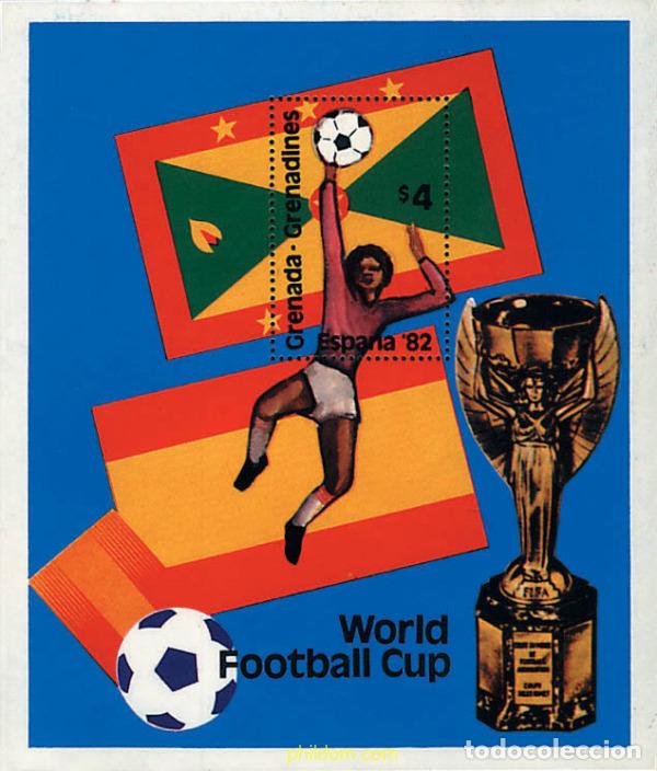 Timbres: 31911 MNH GRANADA GRANADINAS 1981 COPA DEL MUNDO DE FUTBOL. ESPA&Ntilde;A-82