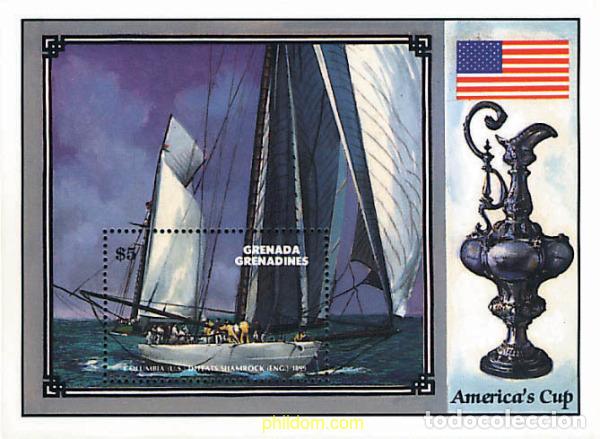 Sellos: 31900 MNH GRANADA GRANADINAS 1987 COPA AMERICA