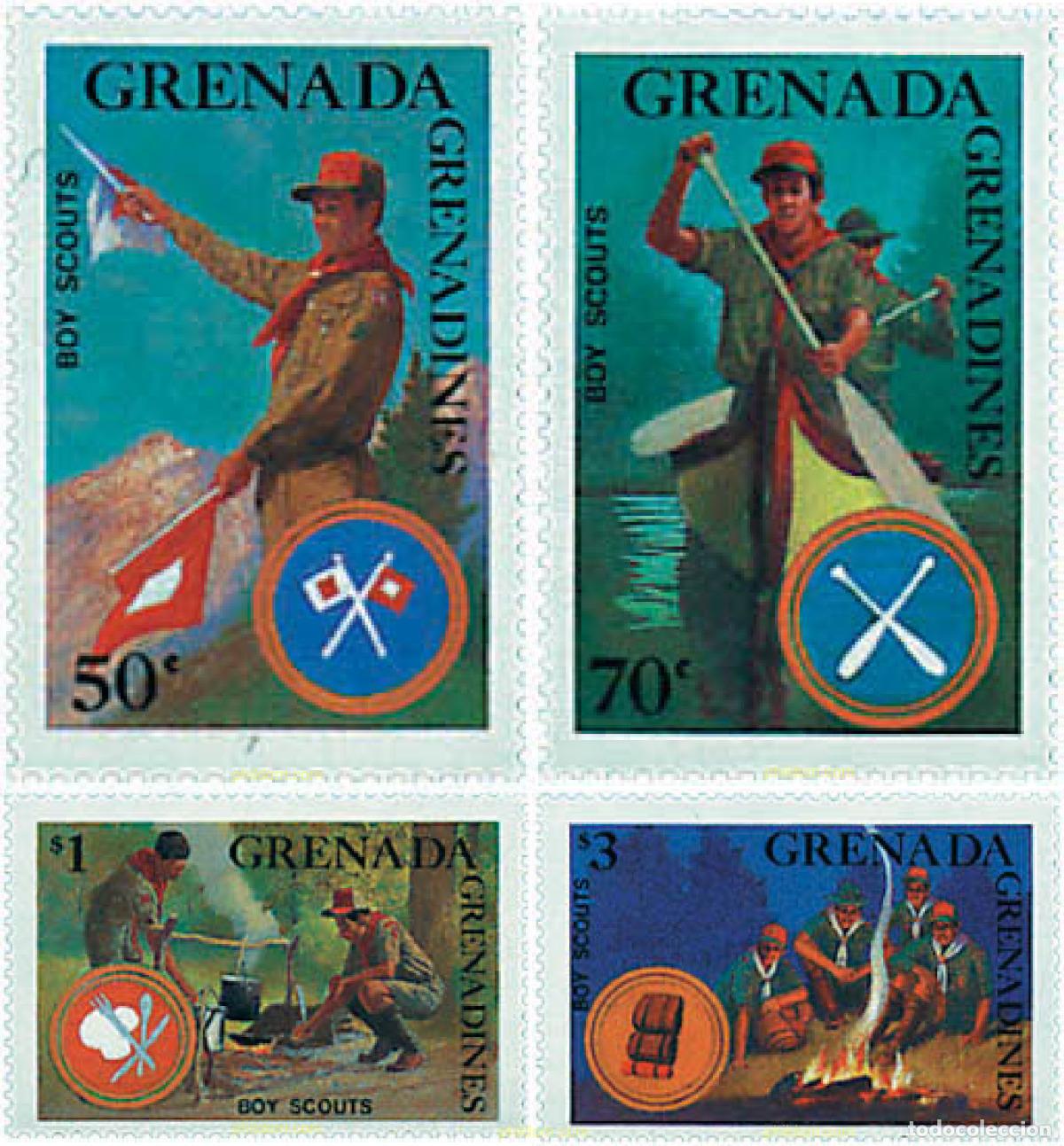 Sellos: 39957 MNH GRANADA GRANADINAS 1988 16 JAMBOREE MUNDIAL EN AUSTRALIA