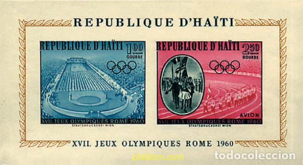 Sellos: 68005 MNH HAITI 1960 17 JUEGOS OLIMPICOS VERANO ROMA 1960