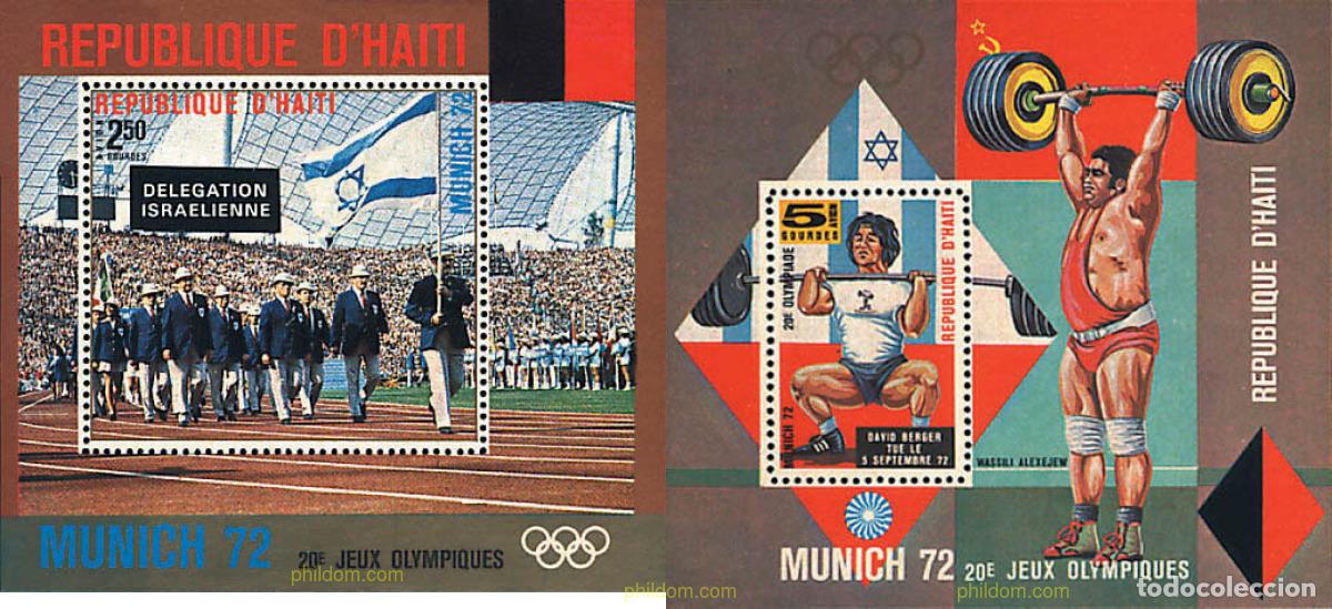 Sellos: 31296 MNH HAITI 1973 20 JUEGOS OLIMPICOS VERANO MUNICH 1972