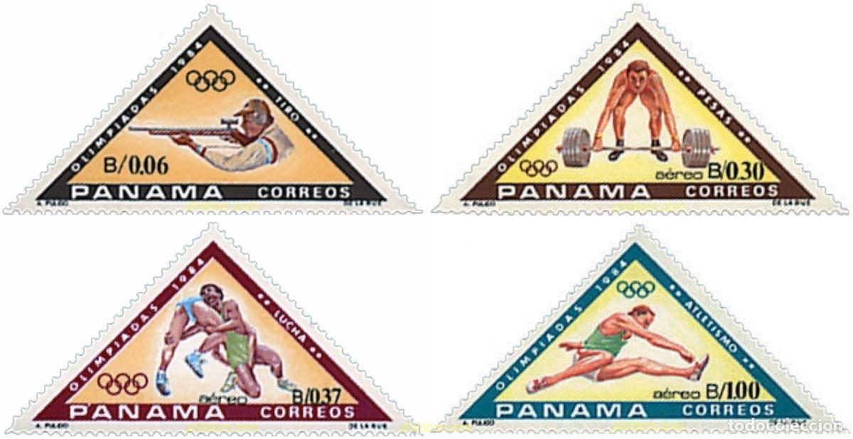 Sellos: 27008 MNH PANAMA 1984 23 JUEGOS OLIMPICOS VERANO LOS ANGELES 1984