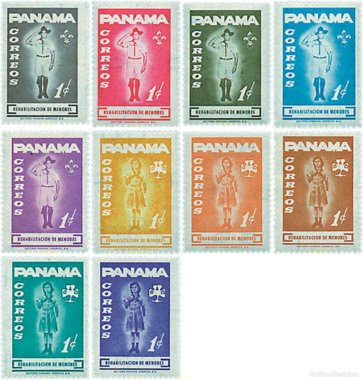 Sellos: 68065 MNH PANAMA 1964 PRO REHABILITACION DE MENORES