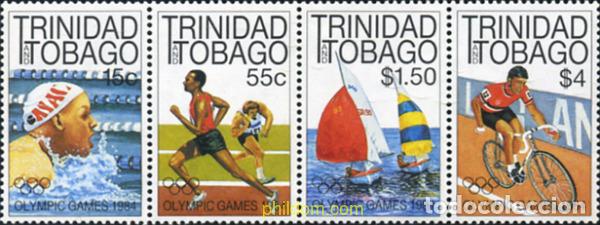 Sellos: 366027 MNH TRINIDAD Y TOBAGO 1984 23 JUEGOS OLIMPICOS VERANO LOS ANGELES 1984