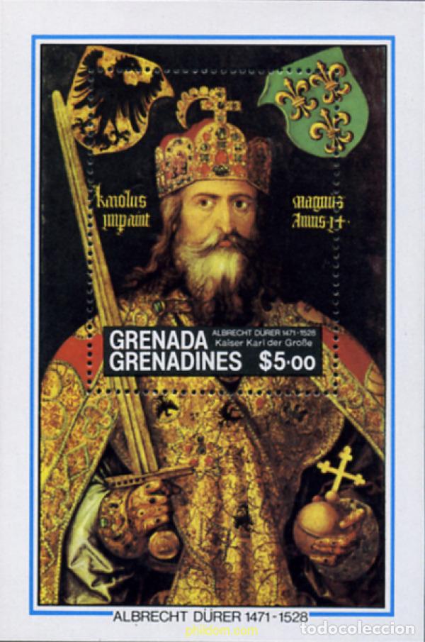 Sellos: 48711 MNH GRANADA GRANADINAS 1981 PINTURAS
