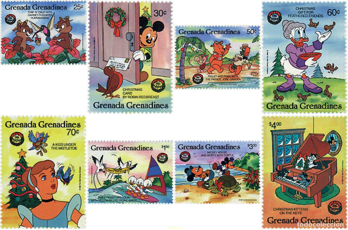 Sellos: 91480 MNH GRANADA GRANADINAS 1986 NAVIDAD