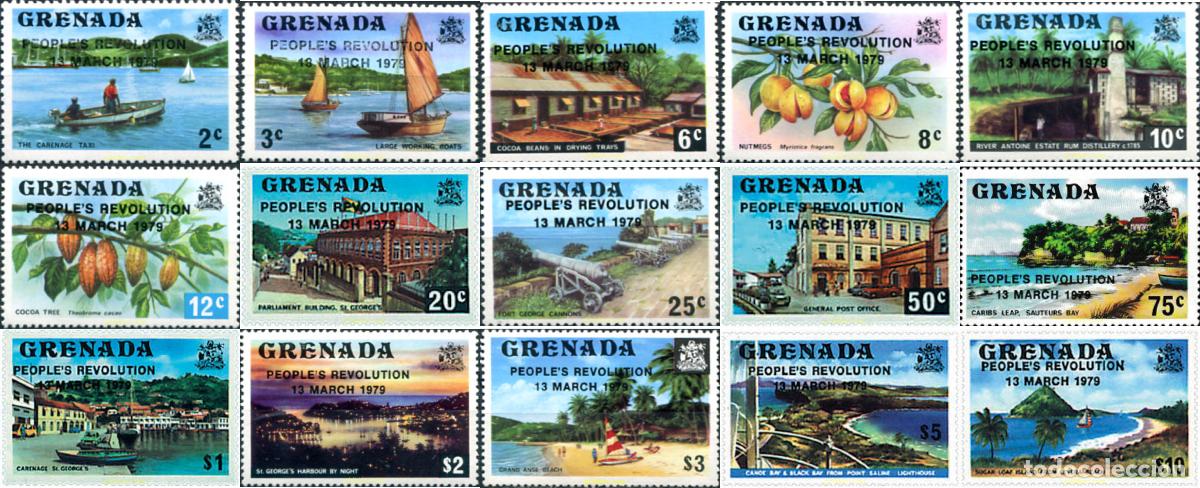 Sellos: 89894 MNH GRANADA 1980 MOTIVOS VARIOS
