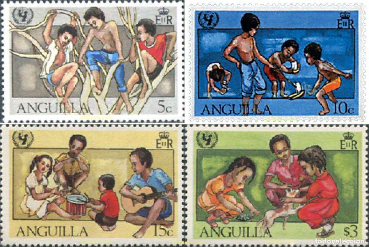 Sellos: 47137 MNH ANGUILLA 1981 35 ANIVERSARIO DE LA UNICEF