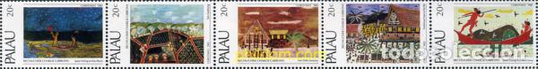Sellos: 349344 MNH PALAU 1983 NAVIDAD