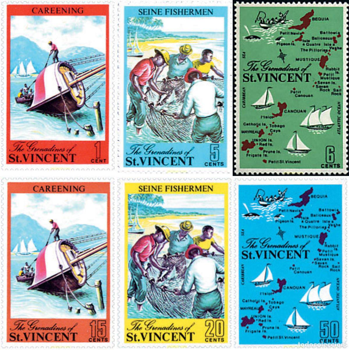 Sellos: 72122 MNH SAN VICENTE 1971 LAS ISLAS GRANADINAS