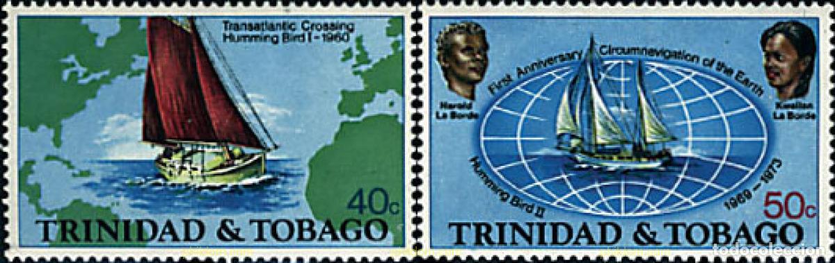 Sellos: 40097 MNH TRINIDAD Y TOBAGO 1974 TRAVESIAS OCEANICAS