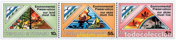 Sellos: 260944 MNH TRINIDAD Y TOBAGO 1981 PROTECCION DEL MEDIO AMBIENTE