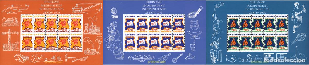 Briefmarken: 364854 MNH SURINAM 1975 INDEPENDENCIA DE SURINAM