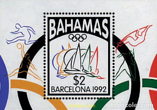 Sellos: 47498 MNH BAHAMAS 1992 25 JUEGOS OLIMPICOS VERANO BARCELONA 1992