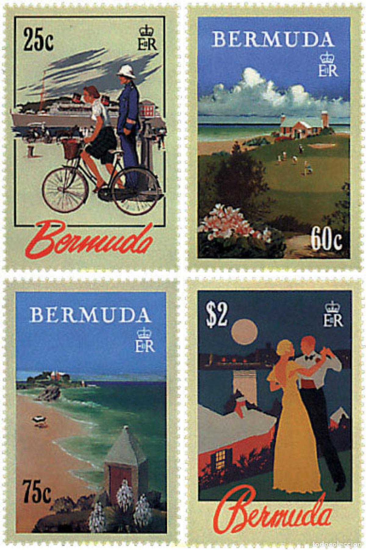 Selos: 37313 MNH BERMUDAS 1993 CARTELES TURISTICOS