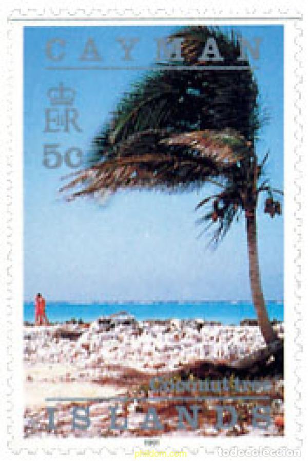 Stamps: 206661 MNH CAIMAN Islas 1991 MOTIVOS VARIOS. PAISAJES DE LAS ISLAS CAIMANES