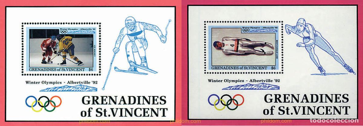 Sellos: 320489 MNH SAN VICENTE GRANADINAS 1992 25 JUEGOS OLIMPICOS VERANO BARCELONA 1992 - 16 JUEGOS OLIMPI