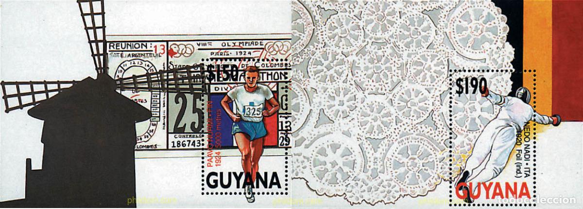 Sellos: 321378 MNH GUYANA 1991 25 JUEGOS OLIMPICOS VERANO BARCELONA 1992