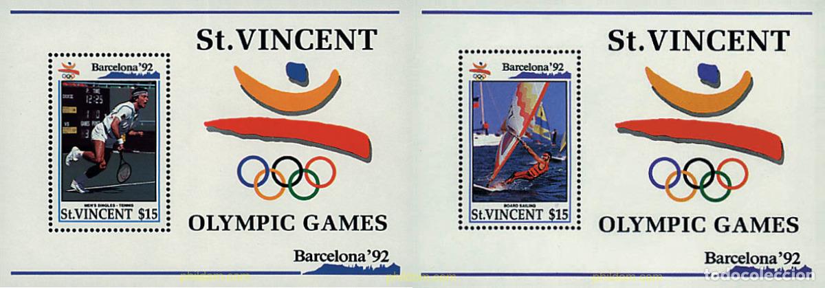 Sellos: 68490 MNH SAN VICENTE 1992 25 JUEGOS OLIMPICOS VERANO BARCELONA 1992