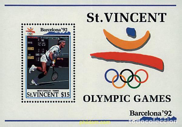 Sellos: 238942 MNH SAN VICENTE 1992 25 JUEGOS OLIMPICOS VERANO BARCELONA 1992