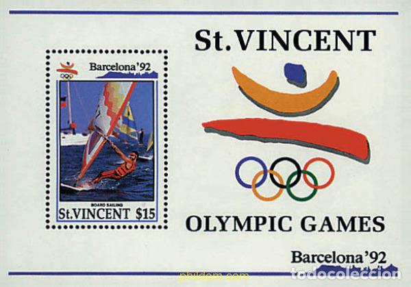 Sellos: 360195 MNH SAN VICENTE 1992 25 JUEGOS OLIMPICOS VERANO BARCELONA 1992