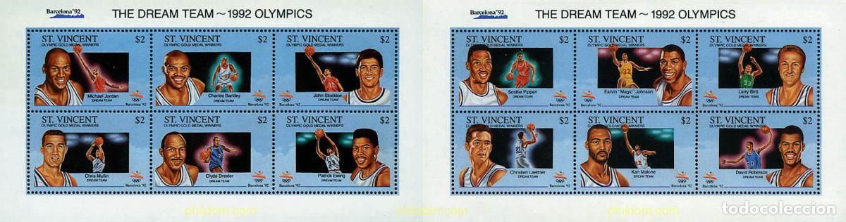 Sellos: 238938 MNH SAN VICENTE 1992 25 JUEGOS OLIMPICOS VERANO BARCELONA 1992