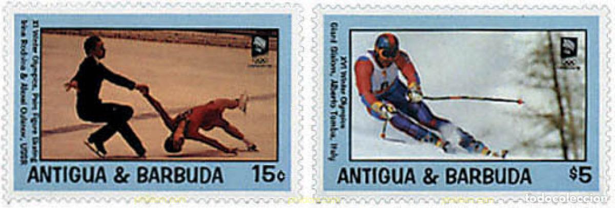 Sellos: 73069 MNH ANTIGUA Y BARBUDA 1993 17 JUEGOS OLIMPICOS INVIERNO LILLEHAMMER 1994