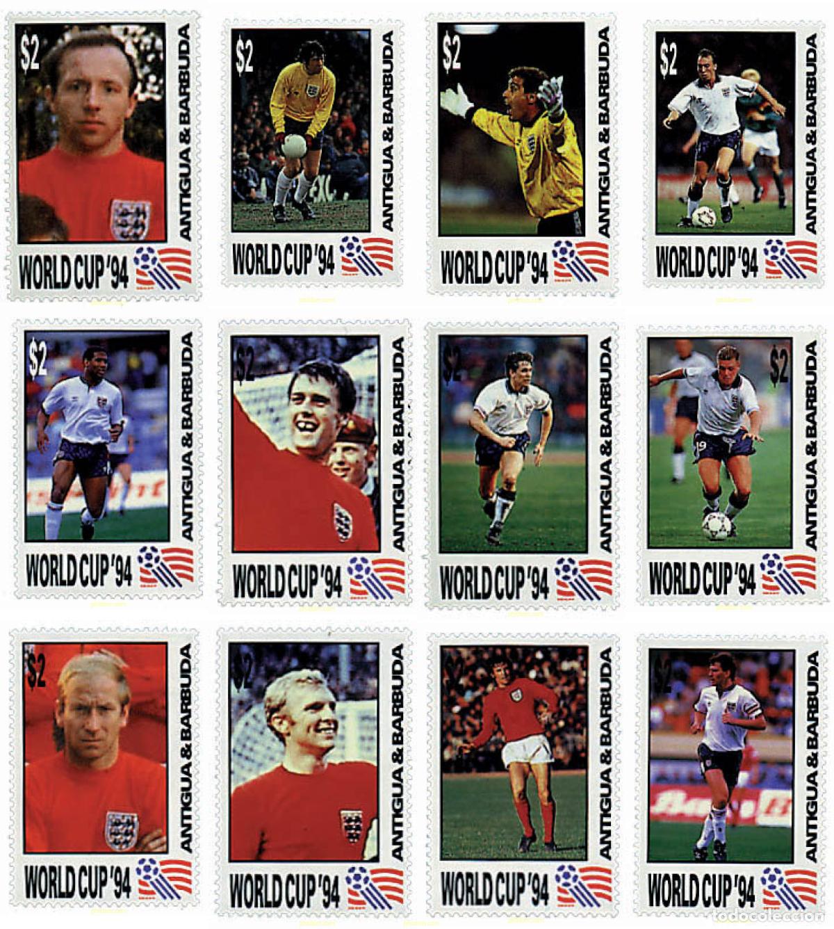 Sellos: 46958 MNH ANTIGUA Y BARBUDA 1993 COPA DEL MUNDO DE FUTBOL. USA-94
