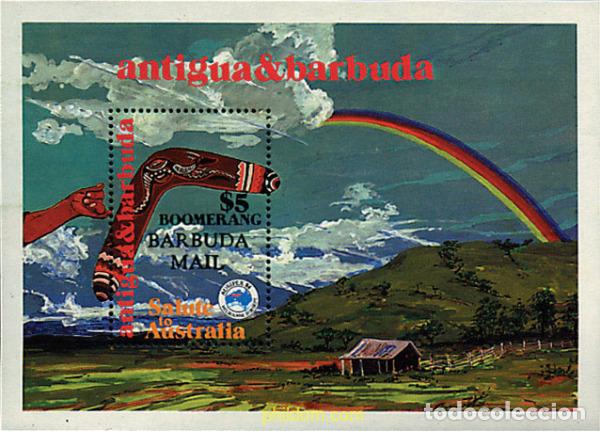 Sellos: 47214 MNH BARBUDA 1984 AUSIPEX 84. EXPOSICION FILATELICA INTERNACIONAL