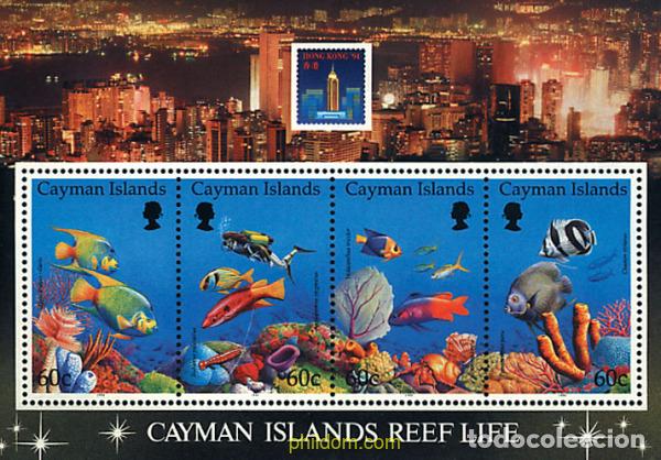 Briefmarken: 70271 MNH CAIMAN Islas 1994 HONG KONG 94. EXPOSICION FILATELICA INTERNACIONAL