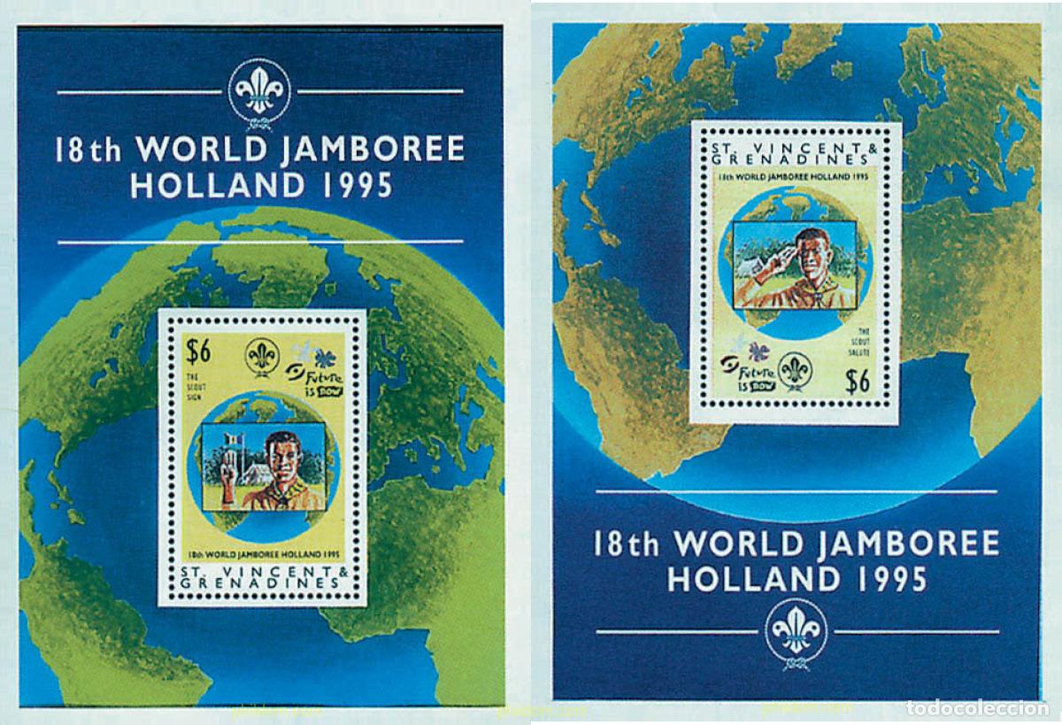 Sellos: 38881 MNH SAN VICENTE 1995 18 JAMBOREE MUNDIAL EN HOLANDA